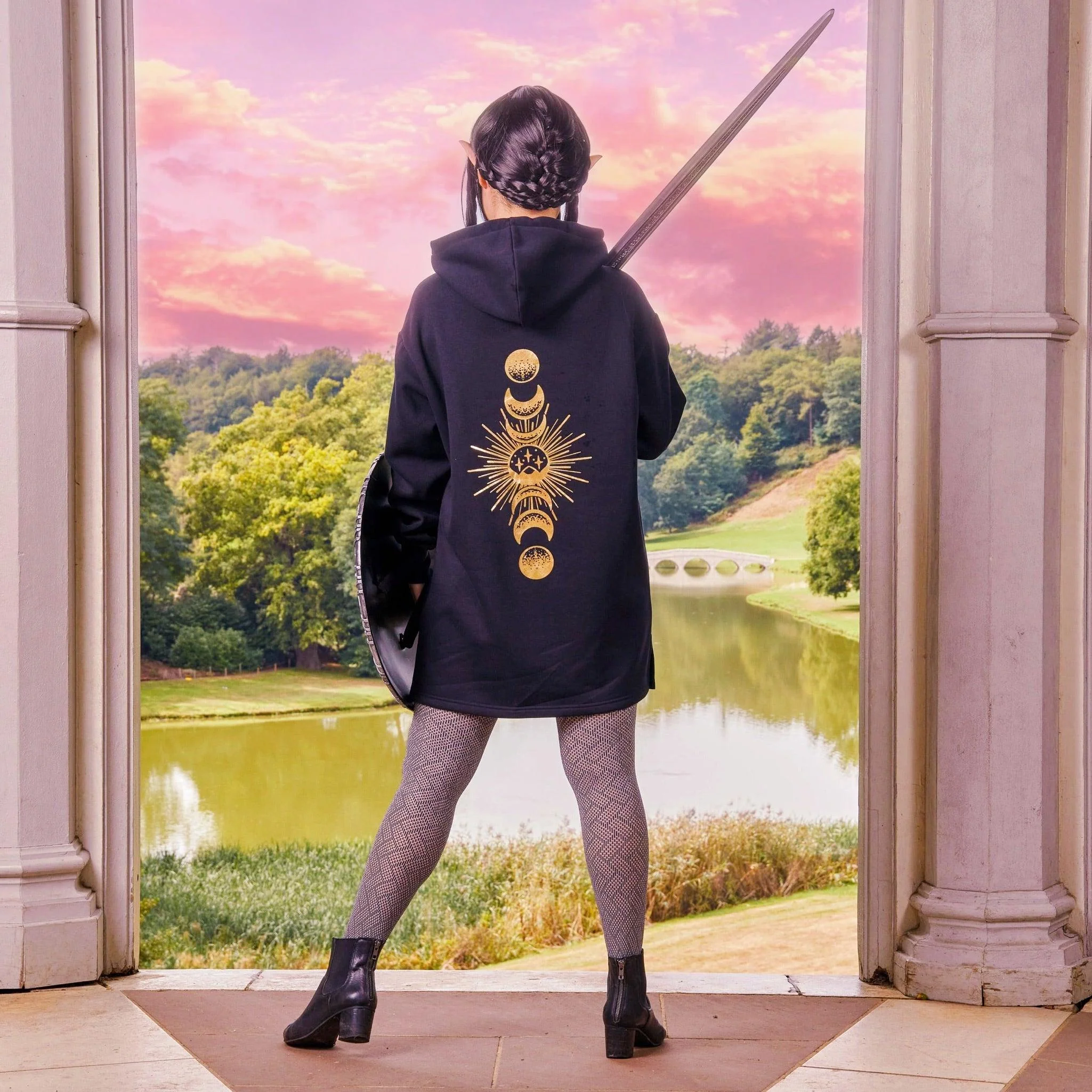 ACOTAR Longline Hoodie - High Lady - Image 10