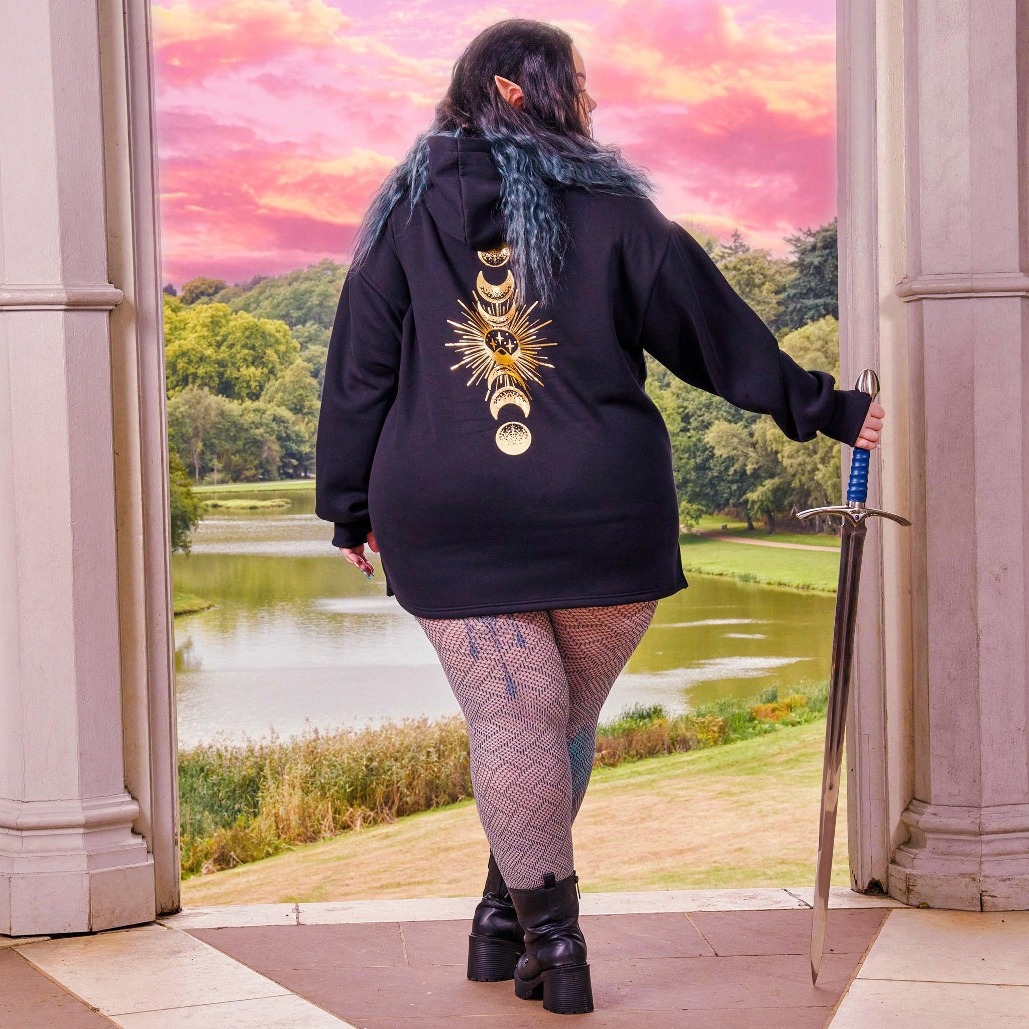 ACOTAR Longline Hoodie - High Lady - Image 5